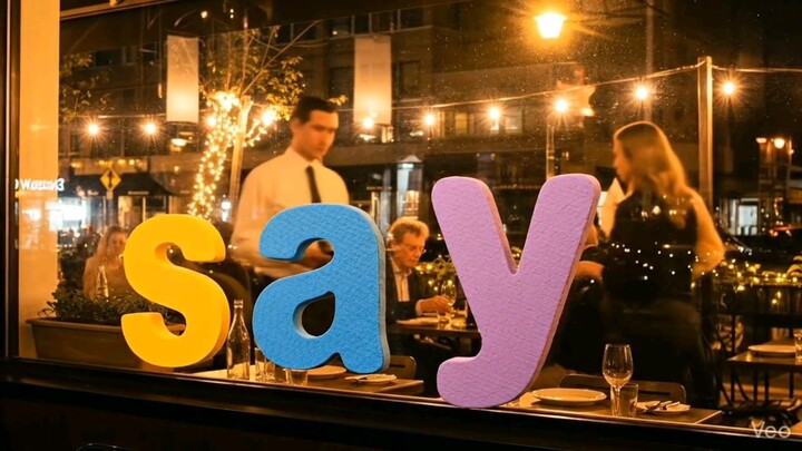 Restaurant Verb Words (Veo)