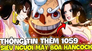 LỘ THÔNG TIN THÊM 1059 | NGƯỜI MÁY HÌNH DẠNG BOA HANCOCK?! | RAYLEIGH TRỞ LẠI?!