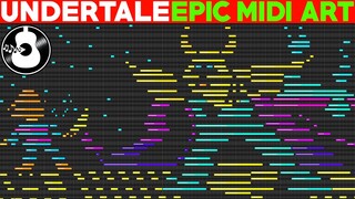 Undertale | EPIC Midi Art | "Adventures Down Below" | Original | Logic Pro X || String Player Gamer