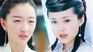 现在的仙界第一美女 VS 以前的仙界第一美女，真笑死，一个寡淡出戏，一个清冷出尘