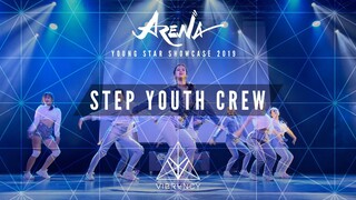 Step Youth Crew | Young Star Showcase @ Arena Singapore 2019 [@VIBRVNCY Front Row 4K]