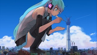Cô gái khổng lồ trong anime có thể gây tử vong chỉ với một cú đá!
