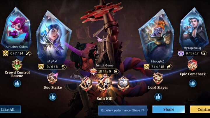 JemzInGame Dyroth Plays (44) | Mobile Legends