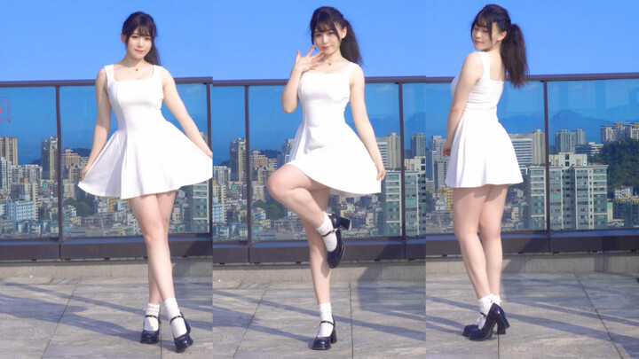 Pure and Snow-White ~ Innocent High Ponytail with Glass Beads ~ Glass Bead ~