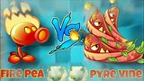 Pyre Vine vs Fire Peashooter: Cây nào nóng hơn | Plants vs. Zombies 2 - so sánh pvz2 - PVZ2 MK