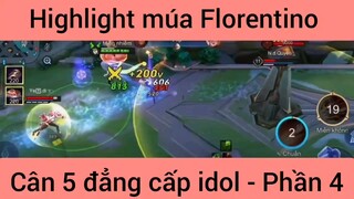 Highlight múa Florentino cân 5 đẳng cấp idol #4