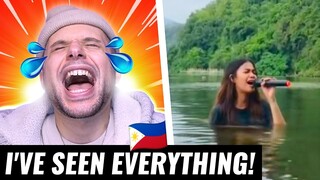 When you go swimming BUT you're FILIPINO! HONEST REACTION