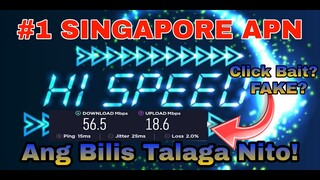 Sobrang Bilis Talaga Good For AllNetworks | apn