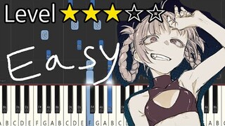 Daten - Call of the Night OP│Easy Piano Tutorial