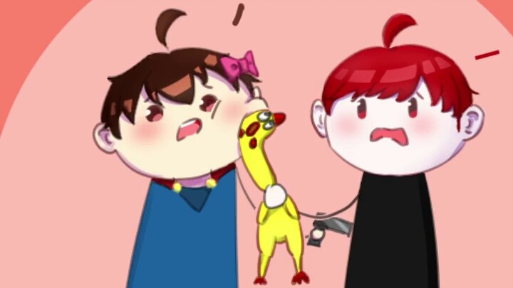 [Tulisan tangan ATAS] Bakteri C memberi saya secangkir MALK - Bubuk tomat C