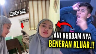 GUA NYESEL RUMAH GW JADI ADA POCONG NYA‼️..REACT MEME KOCAK