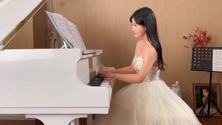 【Flower Dance】เพลงเปียโนที่สมบูรณ์แบบ~คะแนนรวม + การแสดง: Guo Fangfei Fiona