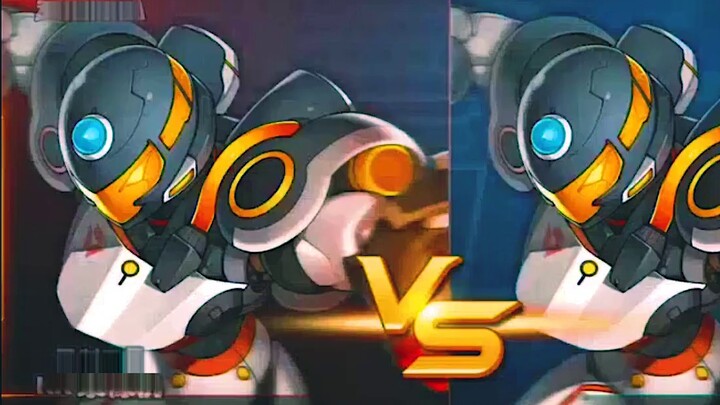 Angin puyuh mecha - lima pekerjaan utama campuran dipotong