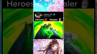 heroes Healer #thewrongwaytousehealingmagic #anime #animeedit #animelover