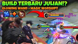 Build Julian Terbaru!? Combo Glowing Wand + Magic Worship Damagenya Gada Obat!! Mobile Legends