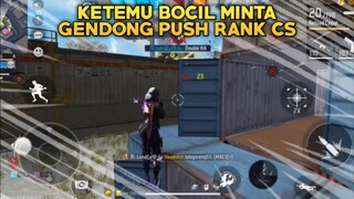 Ketemu Bocil Minta Gendong Maen Cs Ranked - Free Fire Gameplay
