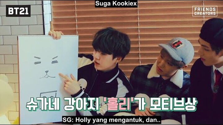[INDO SUB] Making of BT21 EP 03