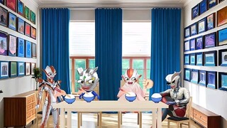 Dinner with the Ultraman Family