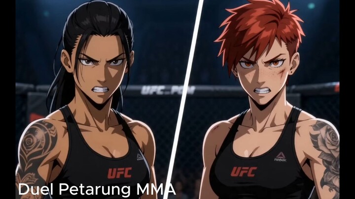 DUEL PETARUNG MMA : RAVEN VS VIPER