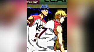 Sometimes this two can't reconciled to each other but when they work together they're sure in a perfect sync anime kurokonobasket weeb mizusq pyrosq saikyosq fyp fypシ foryoupage