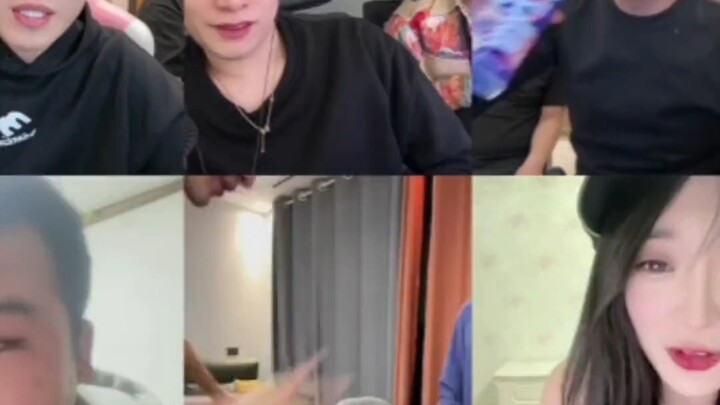 Chen Ze is about to bring his dad on screen during the livestream.
