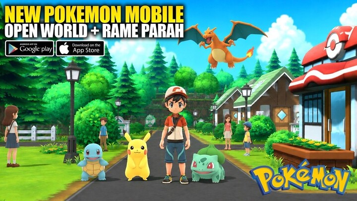 POKEMON Mobile 3D Open World & Rame Banget Playernya! - Pokemon Meowth (Andro