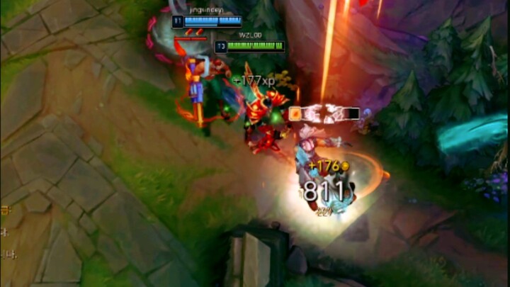 Cut-Off Deathrun Garen! T0 Stats, Full Health, Kill on the Lane!