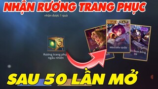 Liên Quân | Nhận Skin S+ sau khi mở 50 Rương Siêu Quậy liệu có bị Trùng Skin