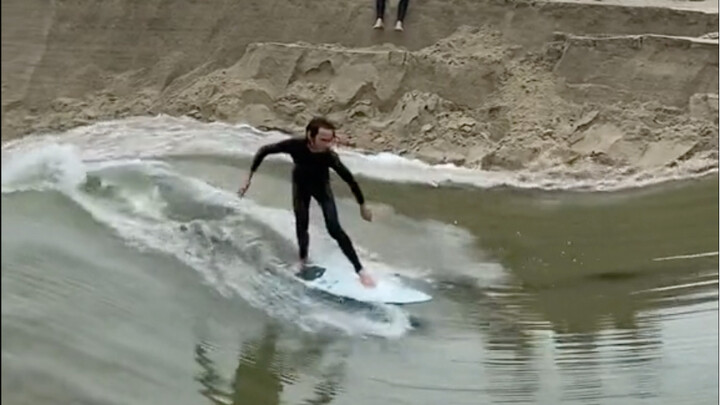 How to Surf on the Beach—Dig Your Own River