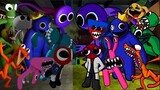 [New Update] New 3D Rainbow Friends Vs New 2D Rainbow Friends 🎶 (NEW 3D White, Teal)