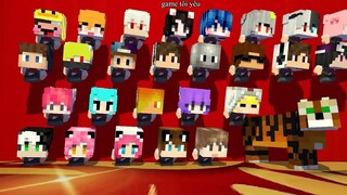 LÌ XÌ NGÀY TẾT CÙNG CÁC YOUTUBER MINECAFT - HAPPY NEW YEARS WITH YOUTUBER MINECAFT - GAME TÔI YÊU