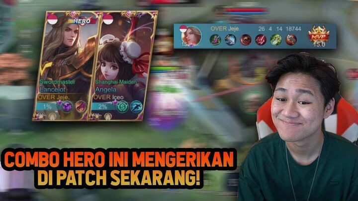 COMBO LANCELOT ANGELA OP PARAH KILL 24! PASTI WINSTREAK PAKE CARA INI - Mobile L