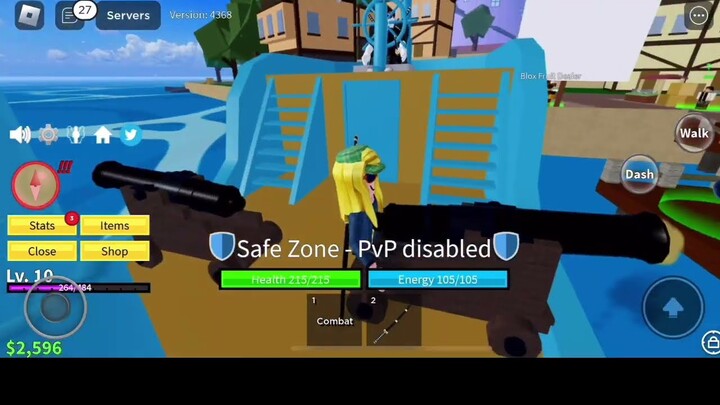 Roblox / Blox Fruits เด็กน้อย & แม่สายnoob EP.1