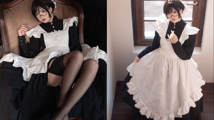 "Xia Mu's Photography Diary" Vol. 44: Elegant! A British Maid! Beautiful Vintage Portrait Shoot of a