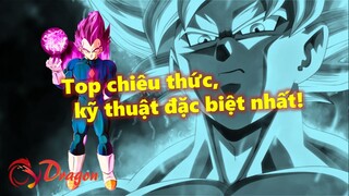 Top chiêu thức, kỹ thuật đặc biệt nhất trong Dragon Ball