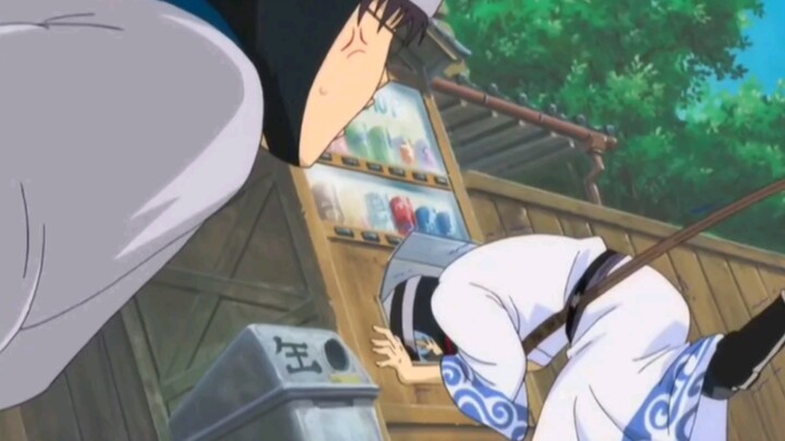 [Gintama famous scene 5] No... don't argue! Anyway, calm down and find the time machine!