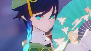 [Genshin Impact MMD/Remodeled/Wendy-Green Light] The night is short and the song of life resounds-Xi