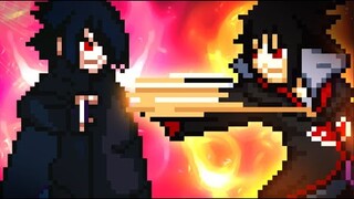 Adult Sasuke vs Teen Sasuke...Mugen Battle