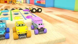 Where Is My Wheel Song _ Shaped Wheels _ Gaint Soccer Balls_ _ Nursery Rhymes _