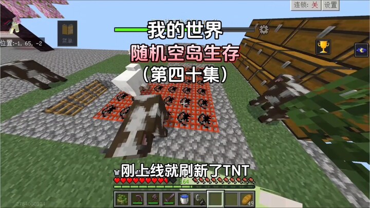 Minecraft: Random Sky Island Survival – Episode 40