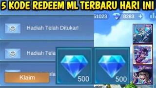 KODE REDEEM ML TERBARU HARI INI 2021 BISA DAPAT DIAMOND KLO HOKI  MOBILE LEGEND