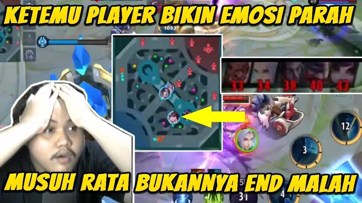 SUMPAH INI PLAYER LESLEY BIKIN EMOSI BANGET! HARD GAME GARA GARA PLAYER INI! - MOBILE LEGENDS