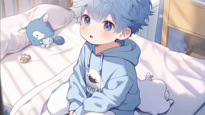 Little Shota also needs to dress up handsomely