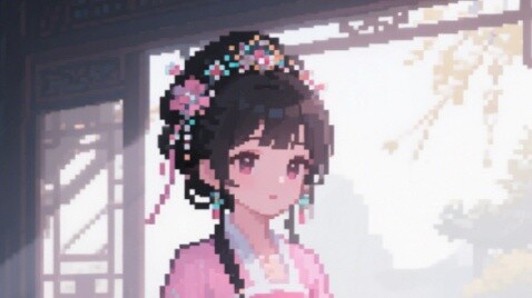 แอนิเมชั่นพิกเซลทำเอง: ชีวิตของ Mo Caihuan การกลับชาติมาเกิดใหม่ของ Zi Ling