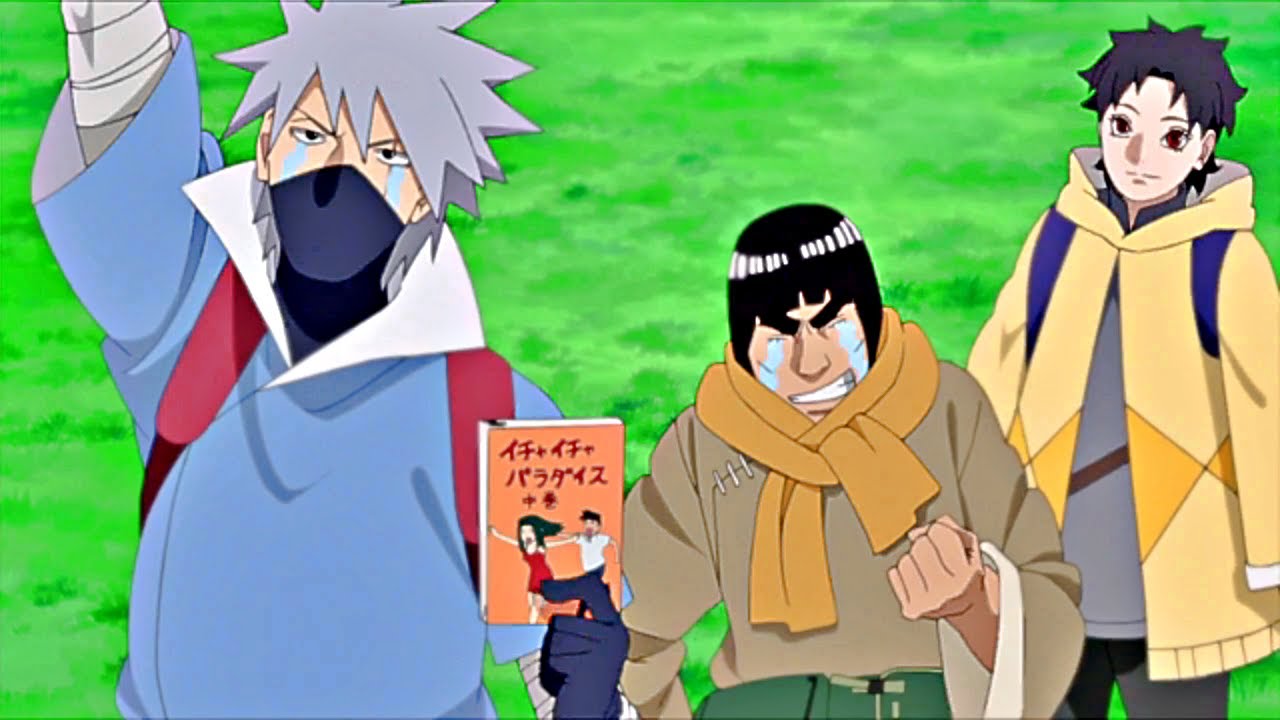 Boruto meets Kid Kakashi 