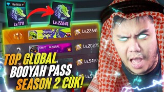 SULTAN MARAH! AKHIRNYA BORONG LEVEL BOOYAH PASS S2 AUTO TOP GLOBAL!