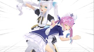 Kagura/Minato Aqua Funny MMD