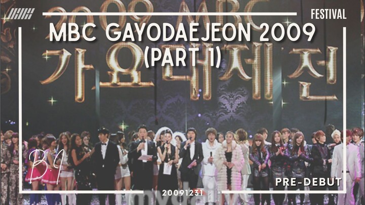 20091231_ [FESTIVAL] MBC Gayeodaejeon 2009 Part 1 - KARA, SHINee, MC Mong + B.I, T-ara, f(x), etc