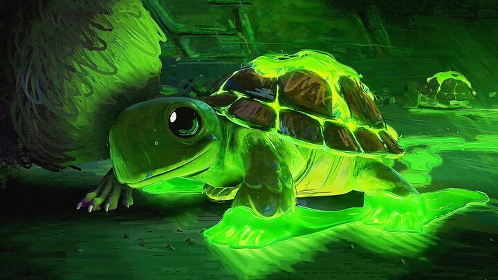 Rotten Tomatoes 96% fresh! Baby Turtle appears in the final trailer of "Teenage Mutant Ninja Turtles