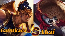 Gatotkaca Roam VS Akai Roam 🔥🔥